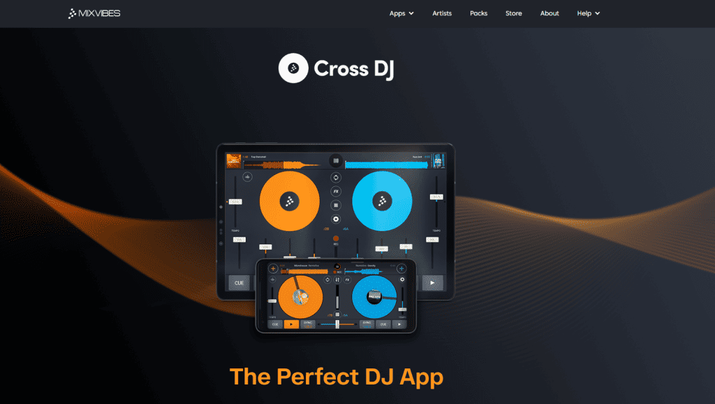 Fifth Best Free DJ Software: Cross DJ