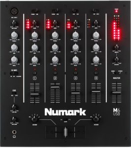 Second Best Mid-range DJ Mixer: Numark M6 USB